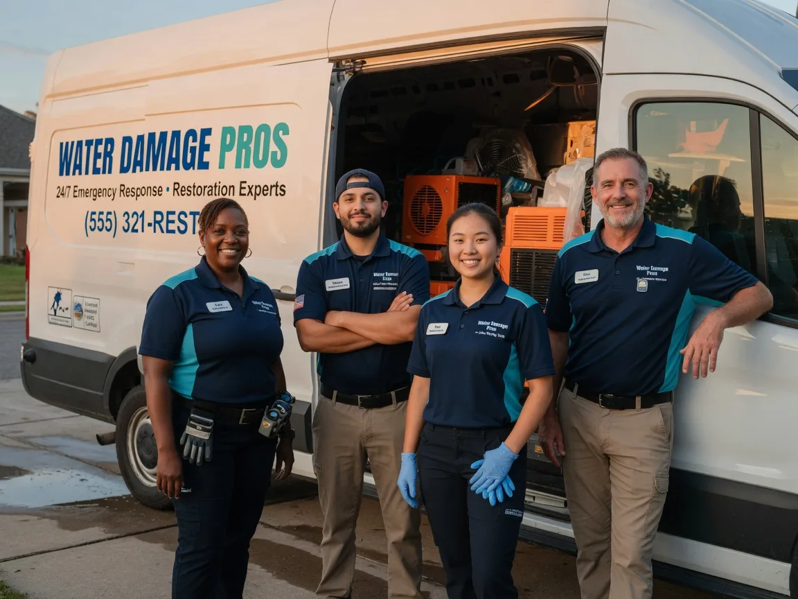 Water Damage Restoration company in New Plymouth, OH