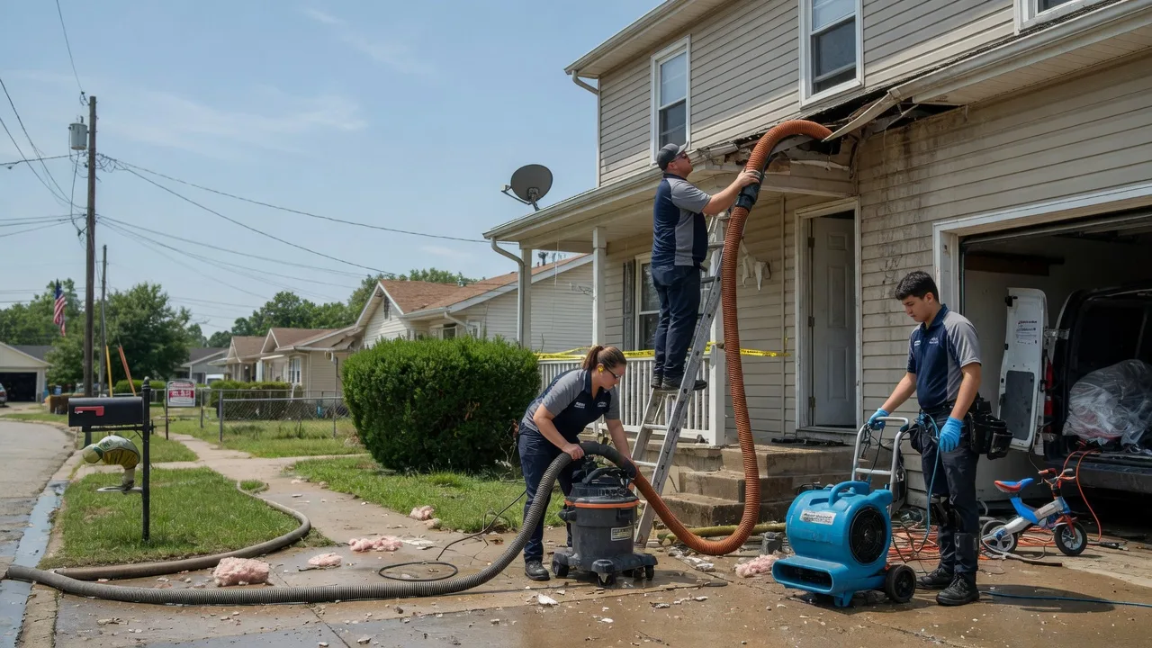 Water Damage Restoration in New Plymouth, OH near me